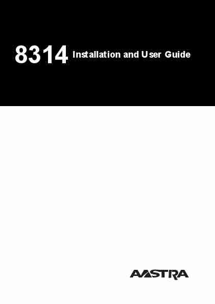 Aastra Telecom Telephone 8314-page_pdf